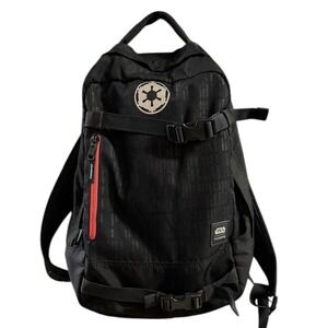 Nixon Star Wars Del Mar Vader Black Limited Edition Backpack Laptop Bag RARE